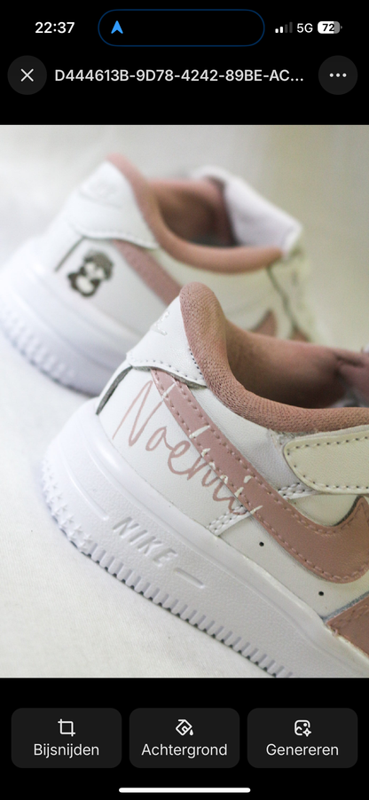 Geboorte(kaartje) sneakers